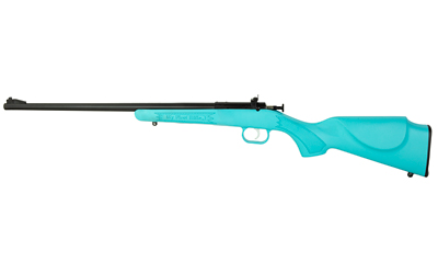 Keystone Sporting Arms, Crickett, Generation 2, Bolt Action Rifle, Single Shot, Youth, 22 LR, 16.125" Barrel, Matte Blued Finish, Blue Synthetic Stock, Adjustable Sights, Right Hand