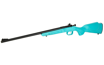 Keystone Sporting Arms, Crickett, Generation 2, Bolt Action Rifle, Single Shot, Youth, 22 LR, 16.125" Barrel, Matte Blued Finish, Blue Synthetic Stock, Adjustable Sights, Right Hand