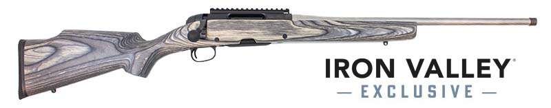 Pro Hunter II, 7mm-08, 20" Threaded Barrel, Stainless, Pepper Laminated Stock, Hand Glass Bedded, 5-Rd