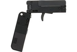 Trailblazer Firearms LifeCard .22 LR Break Action Handgun 2.5" Barrel 1 Round Anodized Aluminum Black Finish