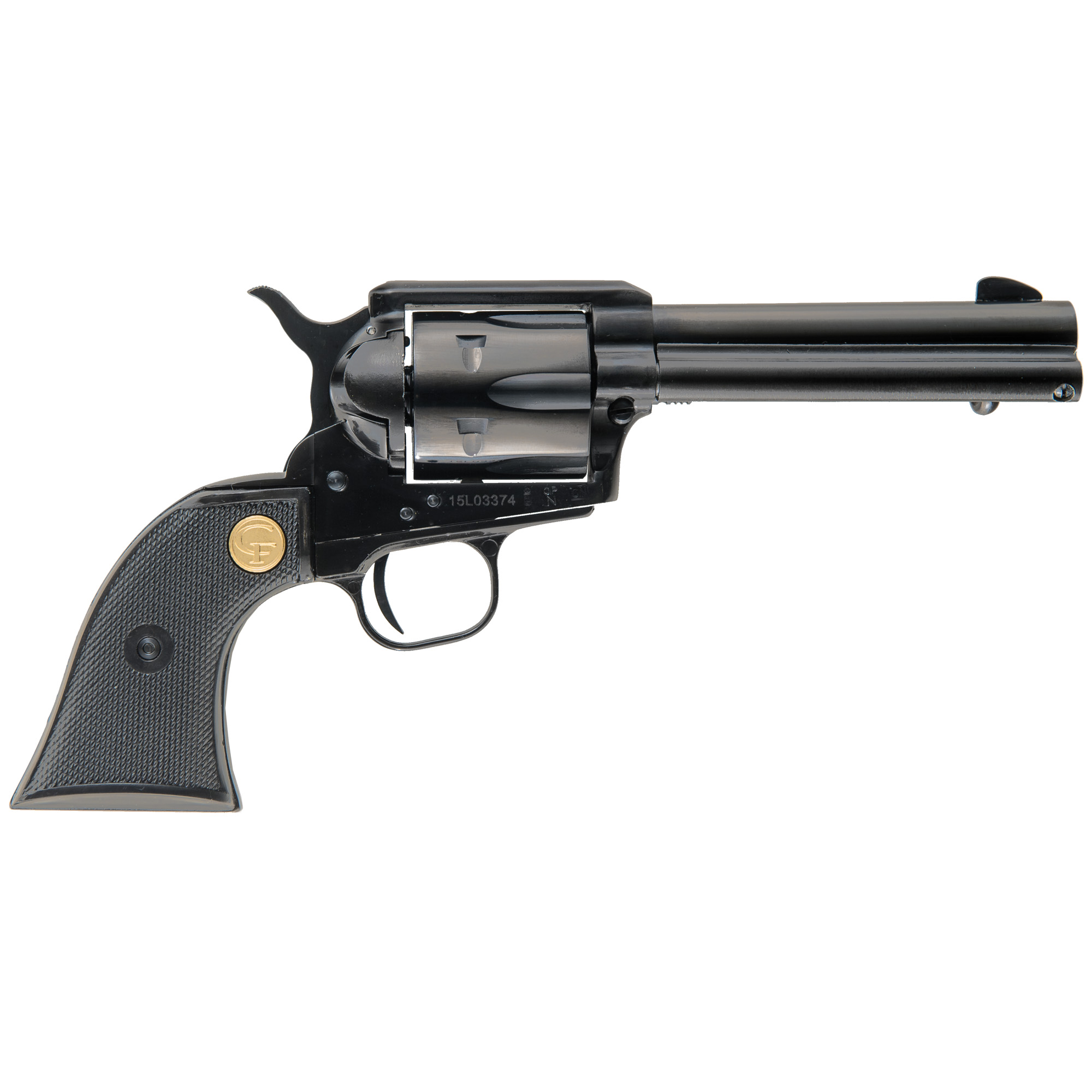 Chiappa Firearms, 1873-22 SAA, Revolver, Single Action, 22LR, 4.75" Barrel, Alloy, Blued Finish, 6 Rounds