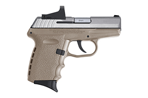 SCCY CPX-2 RD 9mm Pistol with Red Dot in FDE and Stainless