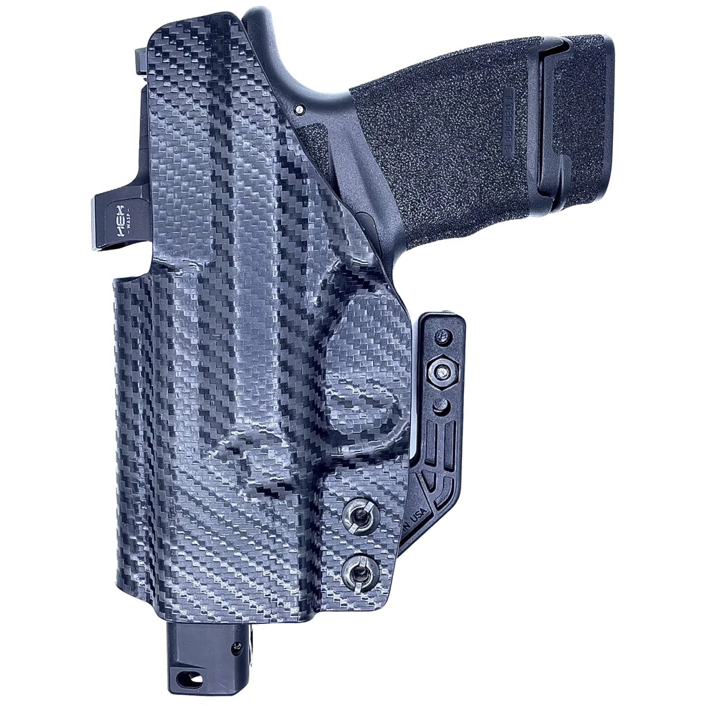 Glock 43 / 43X MOS IWB CARBON FIBER Plus Line Holster (Optic Ready w/Claw)