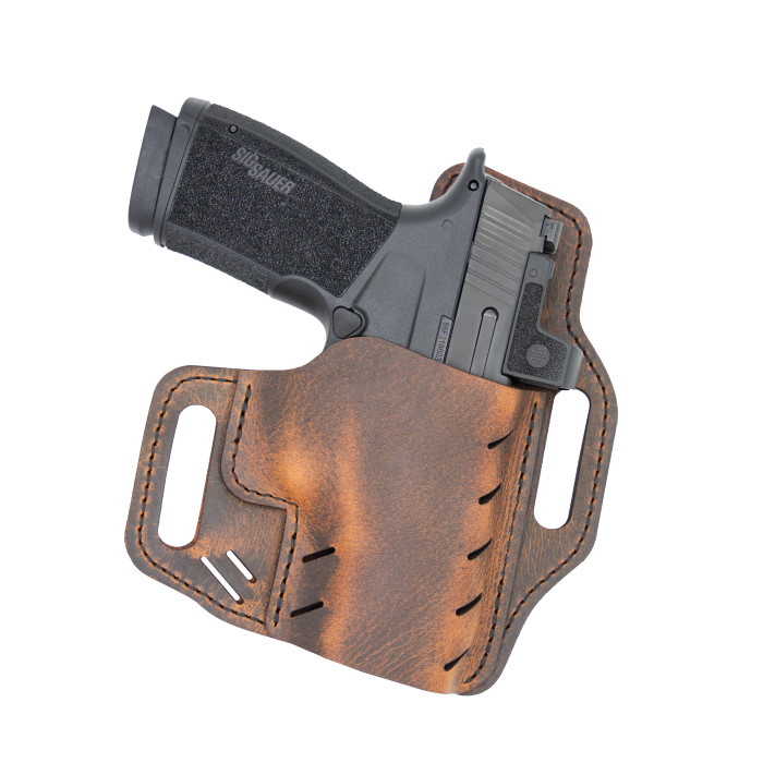 Versacarry Guardian Holster SIG Sauer P365 OWB Right Hand Leather Distressed Brown