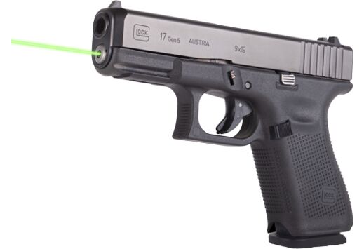 LaserMax Guide Rod Laser Sight System Green Laser Full Size Glock Handguns Gen 5 Only Drop In Replacement Guide Rod/Spring Assembly