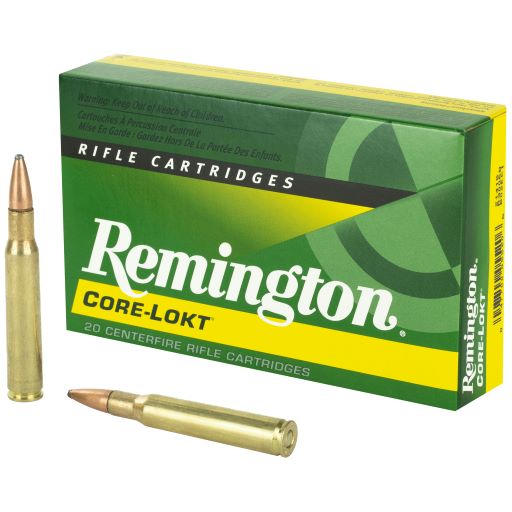 Remington, Core Lokt, 30-06, 165 Grain, Pointed Soft Point, 20 Round Box