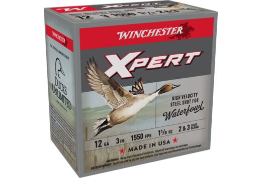 WINCHESTER XPERT 12GA 3" 1550F STEEL #2 1-1/8OZ 25RD 10BX/CS