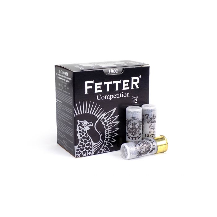 FETTER COMPETITION 12 GAUGE 2.75" 1 OZ 7.5 SHOT